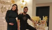 Natasa, Hardik share baby shower pix