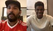 Yuvraj recalls when he had to hide Man United scarf