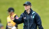 Cotton first woman to umpire global cricket final