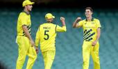 PHOTOS: Australia down Kiwis in 1st ODI at empty SCG