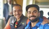 Kohli, Rahane wish coach Shastri on 58th birthday