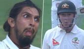 Here's what Ishant did to make Smith uncomfortable