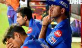 Ponting reacts after Delhi Capitals' heavy defeat