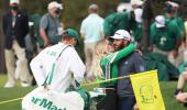 Johnson finally wins Masters with record low score