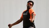 SEE: Ashwin gets cracking in the nets