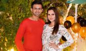 PIX: At Sania Mirza's birthday party