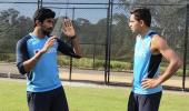 Jasprit Bumrah gives Kartik Tyagi gyaan