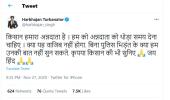 Bhajji tweets: 'Listen to the farmers'