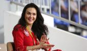 IPL PIX: The many moods of Preity Zinta