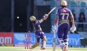 KKR's Rahul Tripathi reprimanded for Code breach