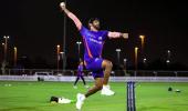 PIX: Bumrah goes 'Boom Boom' in MI nets