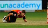 SRH's Marsh sustains freak injury