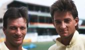 The Waugh brothers first pair of twins to play a Test