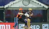 PIX: Rana leads the way as Knight Riders rout Sunrisers