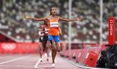 Athletics: Hassan kicks off treble bid with 5,000m gold