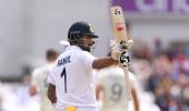 Day 2: Rahul Shines on Dull Day