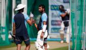 India Trains at Lord's