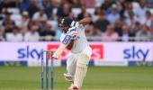 Rohit keeps instincts at bay in 1st innings knock