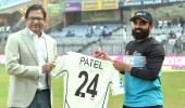 Patel gifts 'Perfect 10' ball to MCA for museum