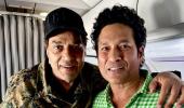 When Dharmendra met 'pyaara beta' Sachin