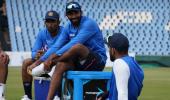 Indian Team All Smiles During Nets