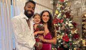 Hardik, Rohit celebrate Christmas