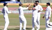 PIX: Shami shines as India turn the screw on S Africa