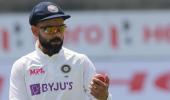 Not pleased with quality of SG Test balls, says Kohli