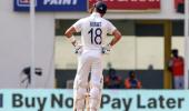 Kohli rues shoddy batting display in Chennai Test