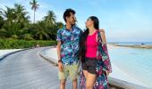 PIX: Yuzi and Dhanashree's Maldives vacation