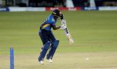 PIX: SL score consolation win over India in 3rd ODI