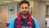 PIX: Grand Welcome for Rishabh Pant