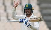 De Kock slams century as Windies fight for survival