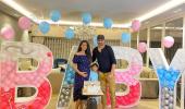 At Geeta Basra's virtual baby shower