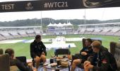 Kiwis enjoy coffee as rain delays WTC Final