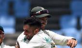 SA's Maharaj takes hat-trick to seal WI series