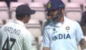 Kohli congratulates Watling on his last day in Tests