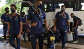 PIX: Dhawan-led India touch down in Colombo