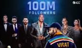 Virat Kohli hits 100M followers on Instagram