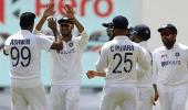 PIX: Axar, Ashwin bowl India to big win in 4th Test