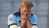 Ben Stokes caught applying saliva on the ball