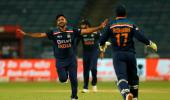 PIX: Thakur, Bhuvi fashion ODI series win over England