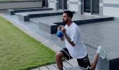 Rahul shares workout pix, Athiya approves