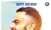 Wishes pour in for birthday boy Kohli