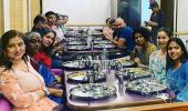 Sachin's Gujju birthday meal for 'Gujju' Anjali