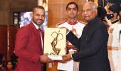 Will continue to work hard to make India proud: Dhawan