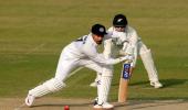 PIX: Debutant Iyer shows the way on Day 1