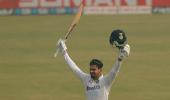 Shreyas Iyer slams century on Test debut