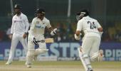 PICS: Last New Zealand pair deny India win in 1st Test