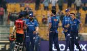 PIX: Mumbai Indians out of IPL despite win over SRH